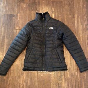 Girls The North Face reversible jacket